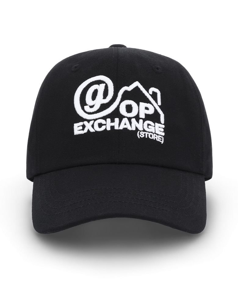 Trade House 6-Panel Cap Black
