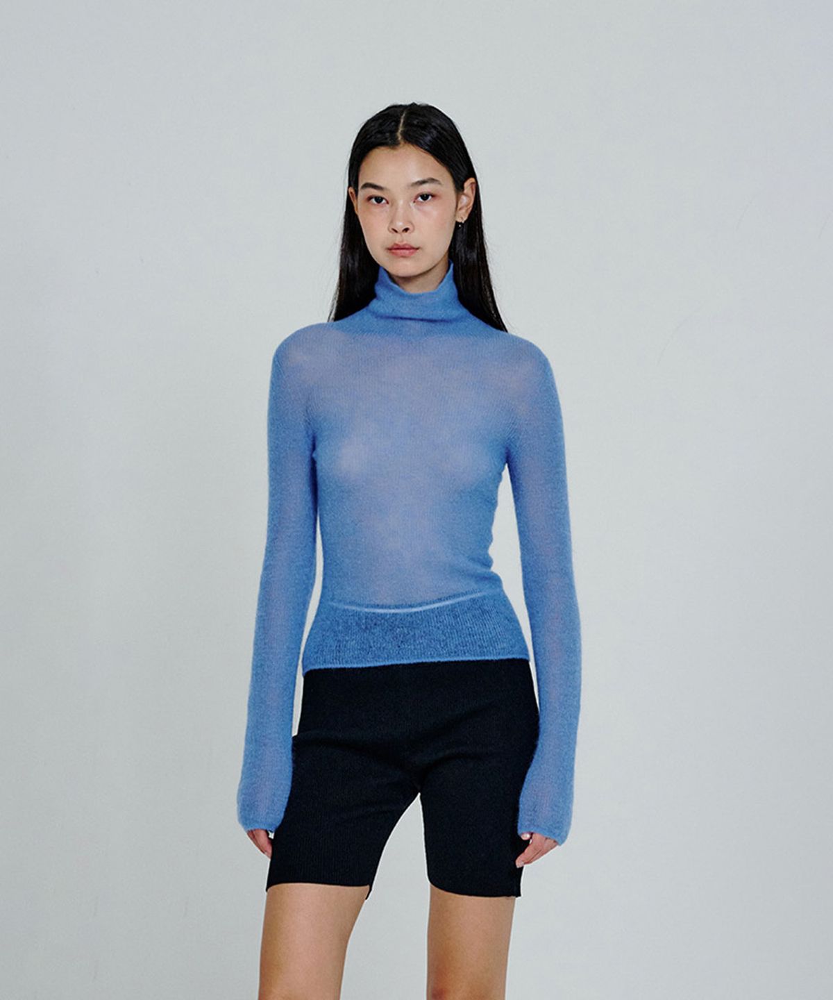 더애틋(THE AÉTUT) Mohair Knit Turtleneck Pullover_Blue