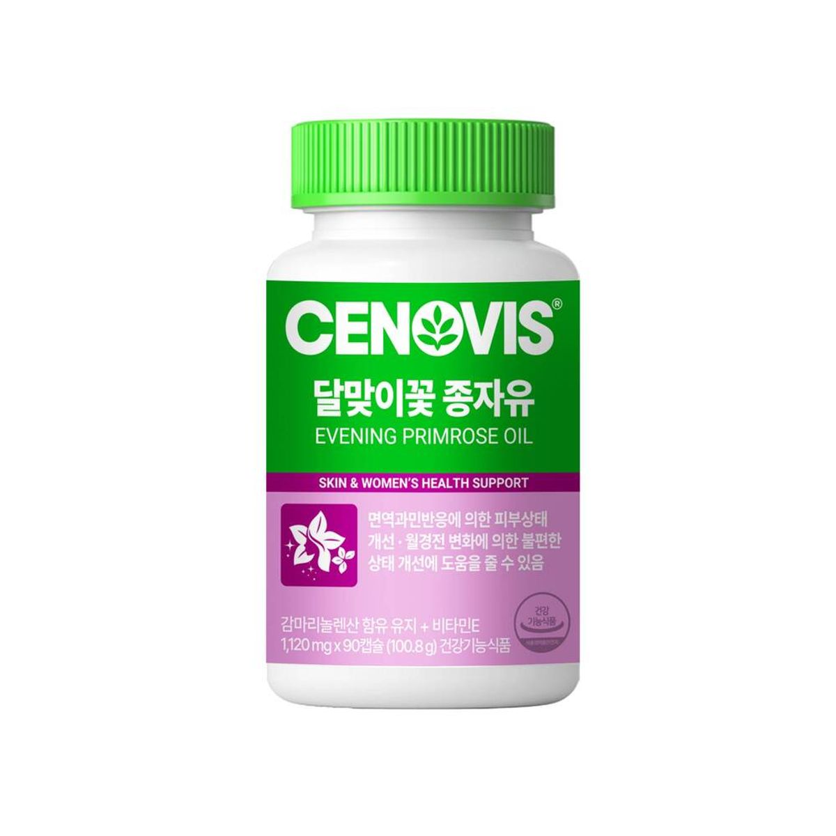 세노비스(CENOVIS) 세노비스 달맞이꽃 종자유(감마리놀렌산) 90캡슐/30일분