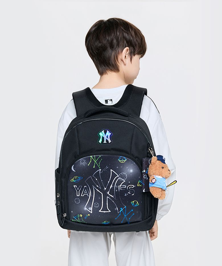 LED + 렌티큘러 책가방 세트 NY (Black)