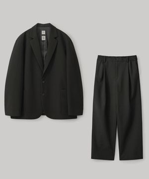 [AW] Habana Single Jacket Set-Up (Black)