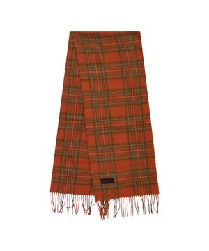 RETRO CHECK MUFFLER_RED