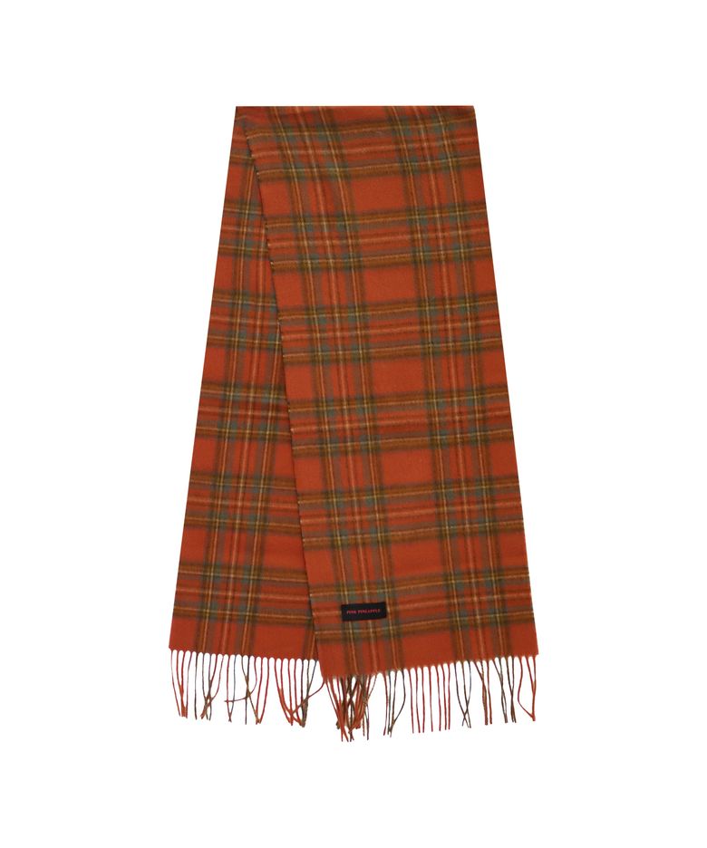 RETRO CHECK MUFFLER_RED