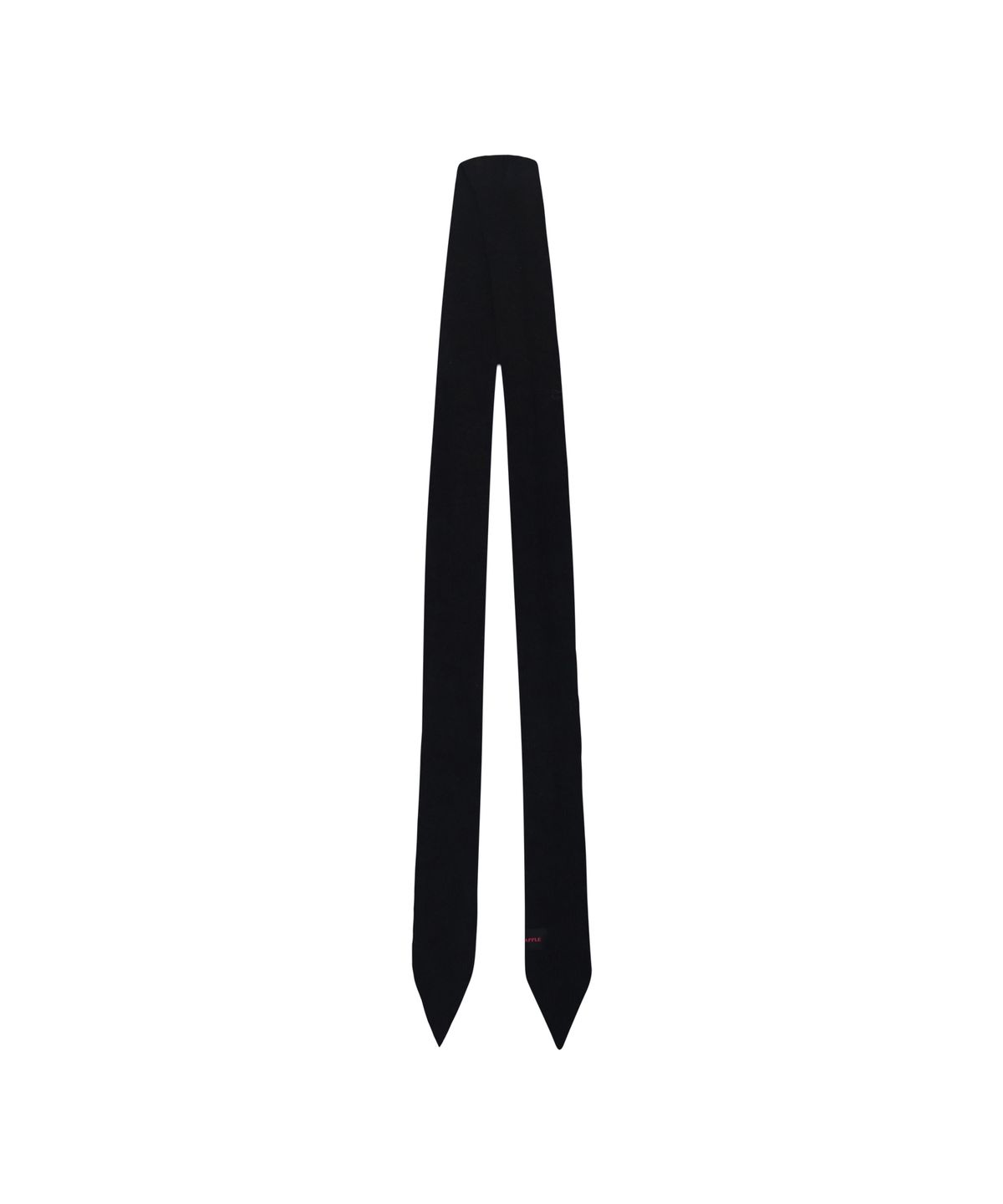 핑크파인애플(PINK PINEAPPLE) SOFT RIBBON TIE MUFFLER_BLACK