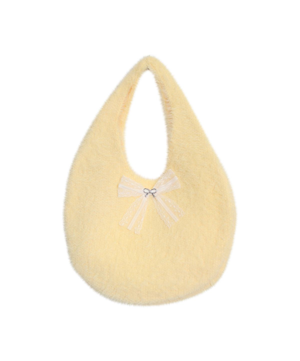 핑크파인애플(PINK PINEAPPLE) SWEET KNITTING MINI BAG_YELLOW
