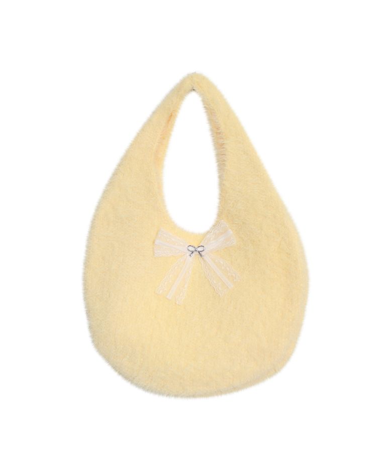 SWEET KNITTING MINI BAG_YELLOW