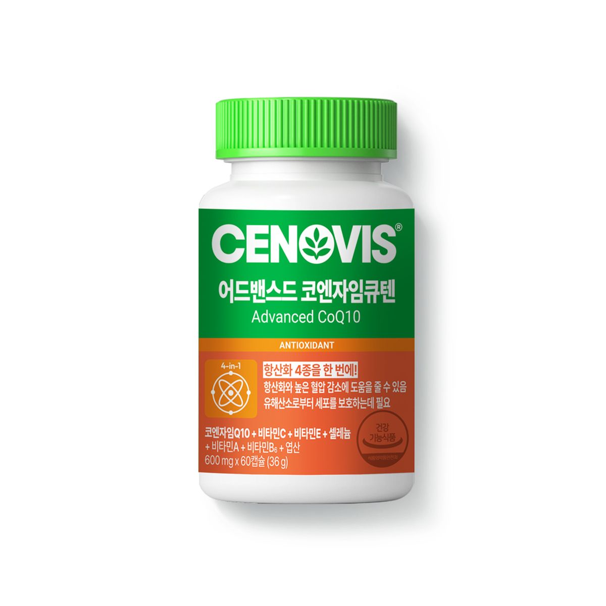 세노비스(CENOVIS) 세노비스 어드밴스드 코엔자임 큐텐(비타민C+셀렌) (60캡슐/60일분)