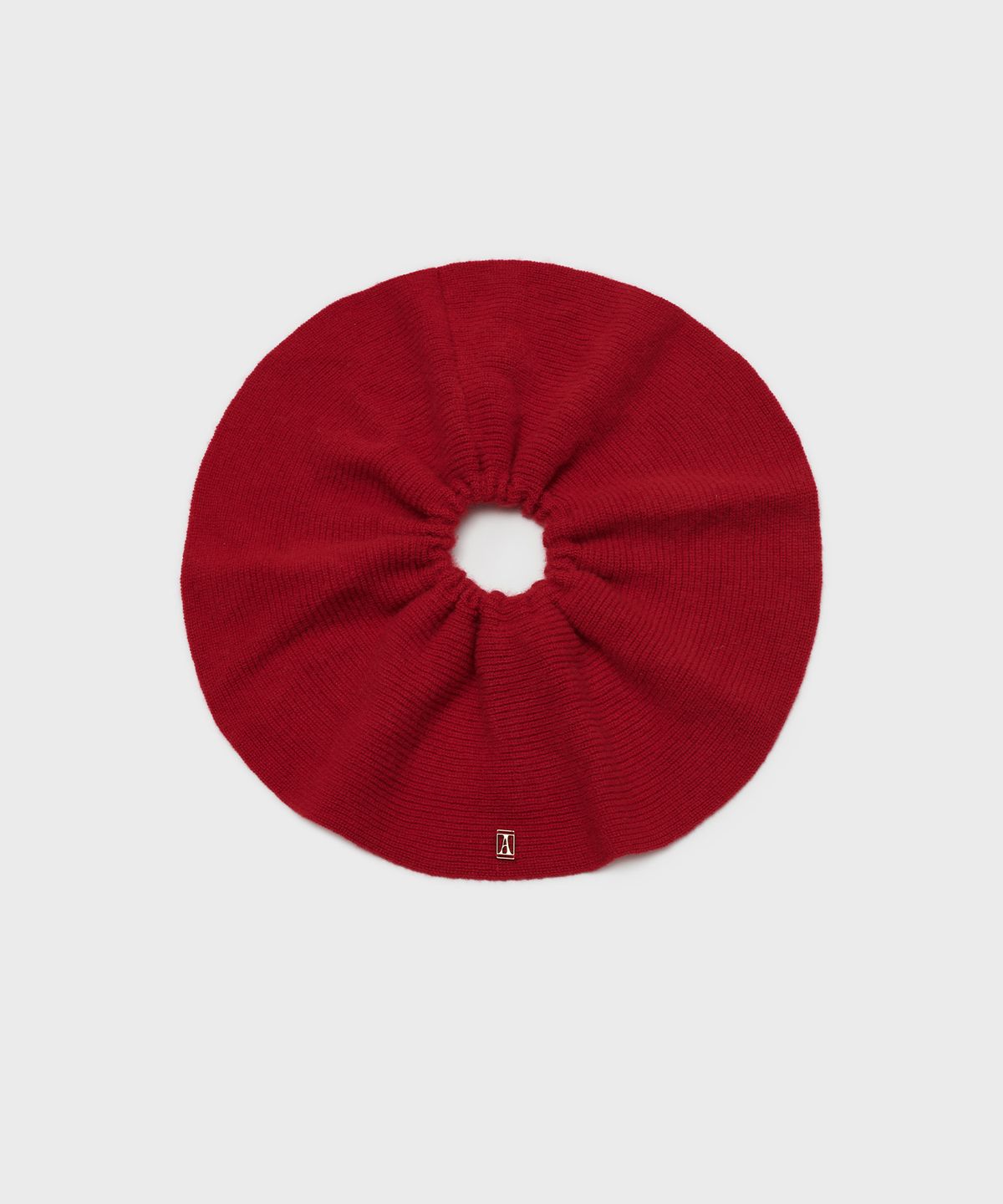 더애틋(THE AÉTUT) Cashmere Double Layer Knit Scrunchie_Red