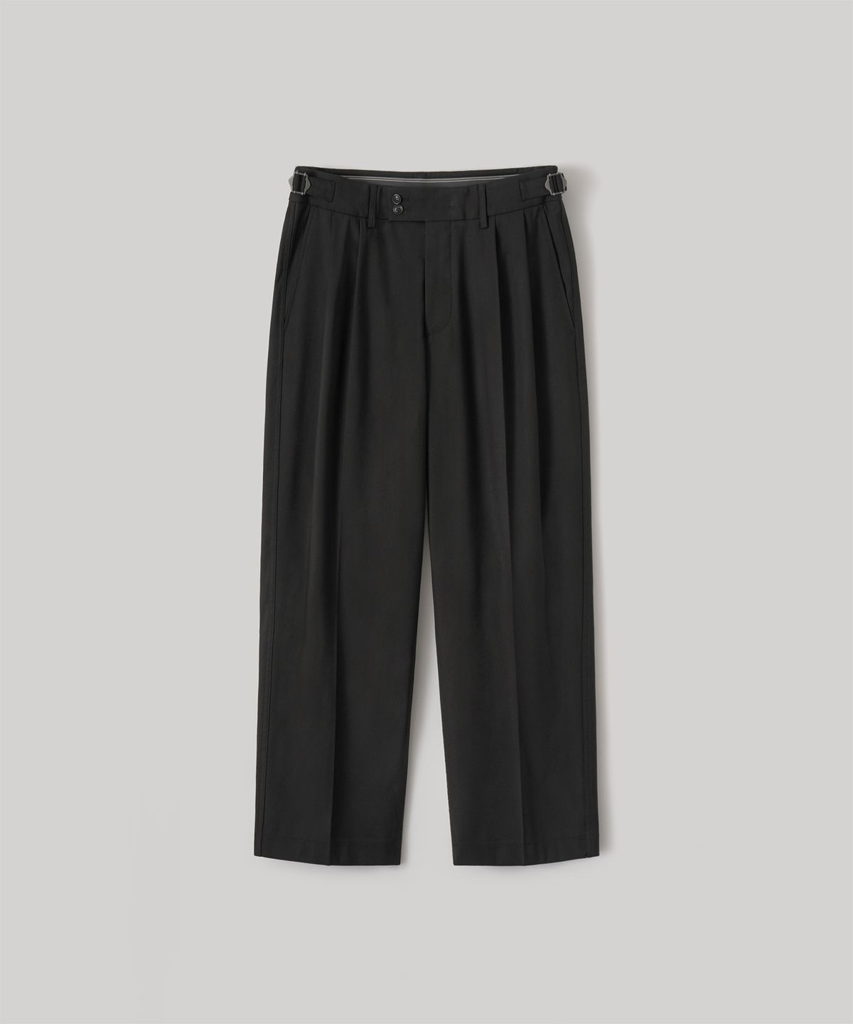어나더 오피스(ANOTHER OFFICE) [AW] Santiago Slacks flexible (Black)