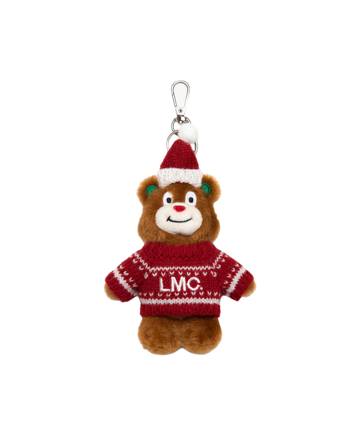 엘엠씨(LMC) CHRISTMAS BEAR KEYRING dark brown