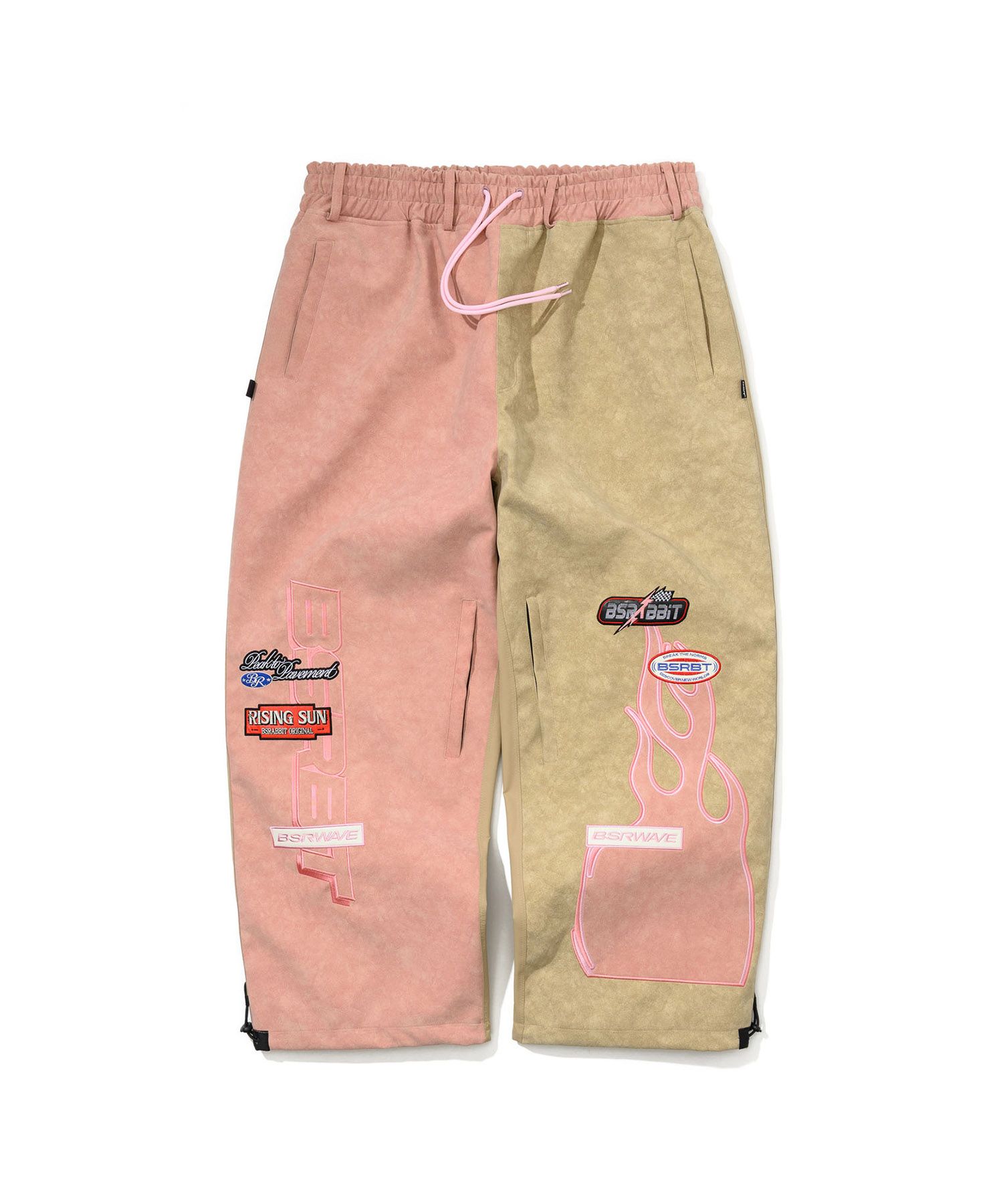 スノーボード Bsrabbit Pink Flame 98 Racing Pants Bsrabbit Pink Flame 98 Racing Pants BSRABBIT 【公式通販】