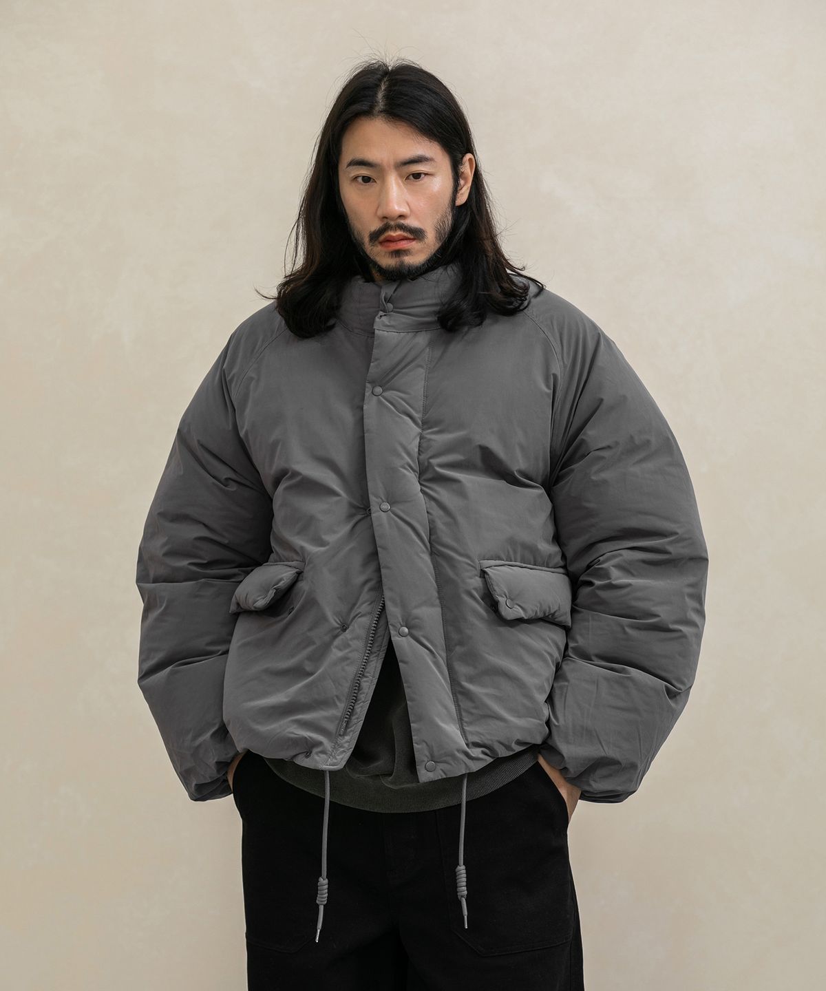 러기드하우스(RUGGED HOUSE) NONE QUILTING WELLON SHORT JUMPER 2컬러