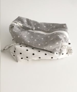 해피 땡땡이 도트파우치 2컬러