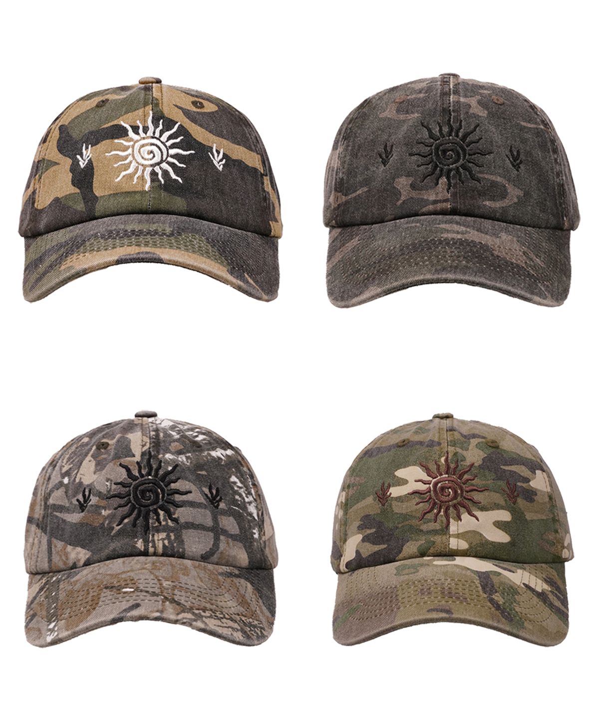 코소(COSO) 아트웍 시그니처 CAMO 볼캡 ( 4 COLORS)