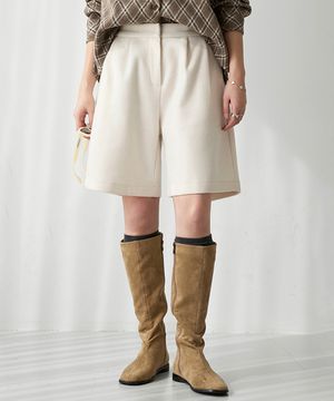 도톰 와이드 버뮤다 핏 팬츠  710954