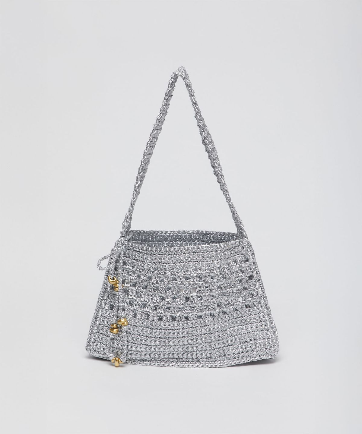 아카이브앱크(ARCHIVEPKE) Gem net bag(Silver spoon)_OVBSM25101SIV