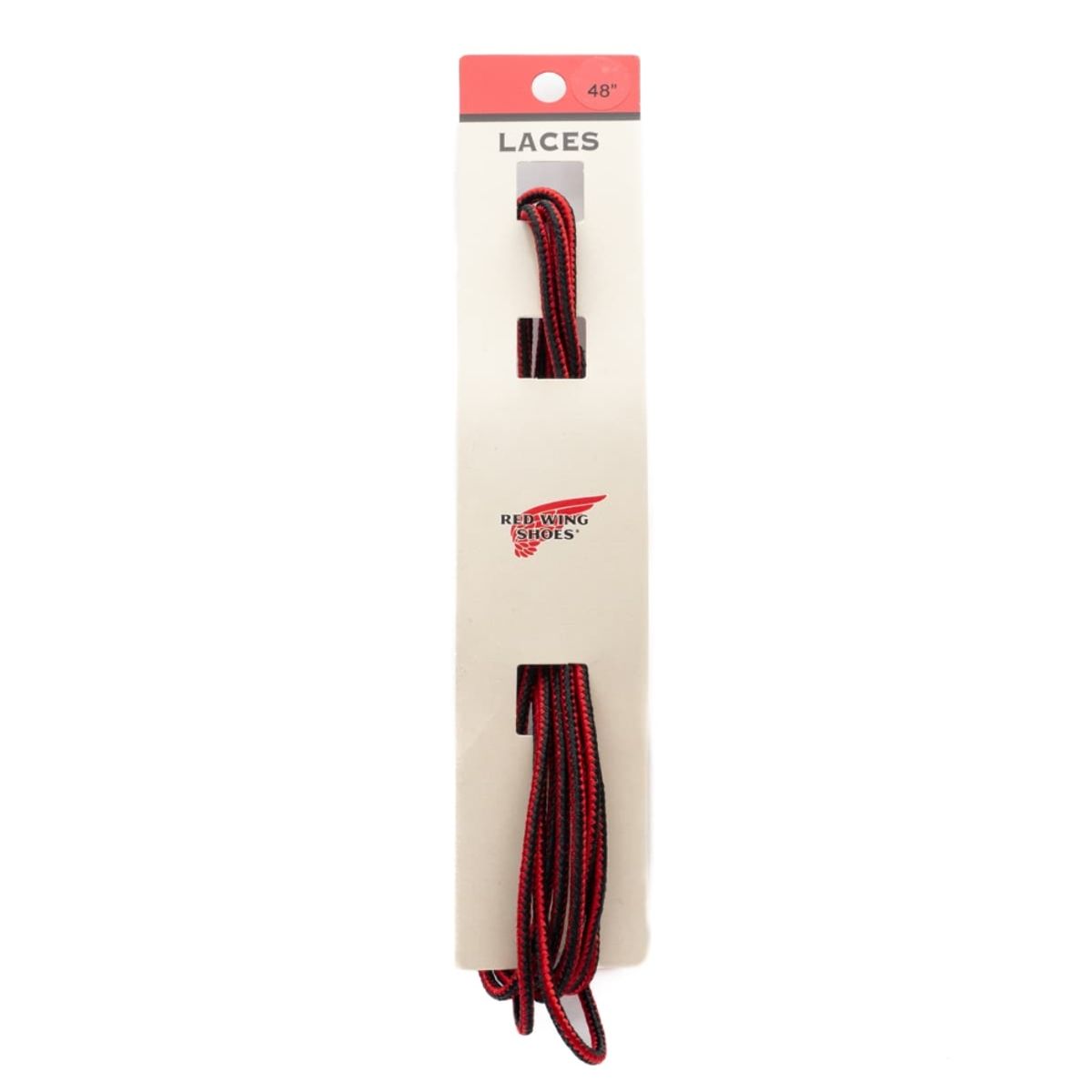 레드윙(REDWING) 48인치 타슬란 신발끈 93019 - 레드 / 블랙