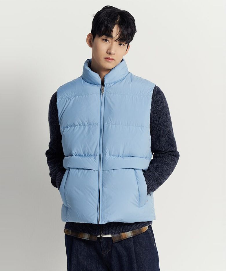 다운 베스트  스카이 블루