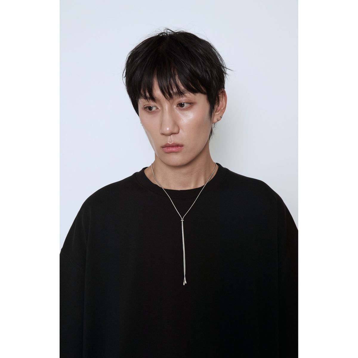 노이네타(NOITNETTA) 언발란스 스네이크 네크리스