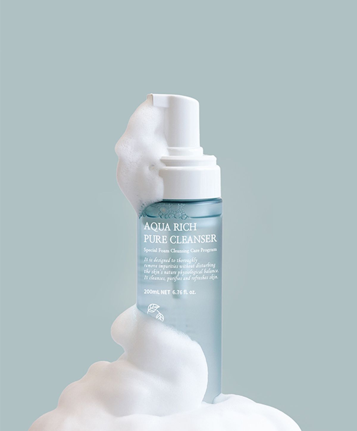 리본셀(REBONCEL) 아쿠아리치 퓨어 클렌저 200mL