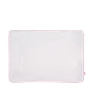 [베개커버]Pink piping pillow sheet