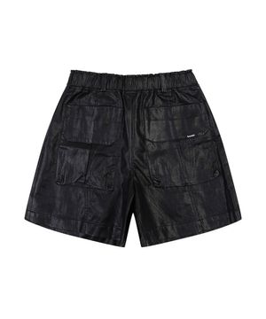 밴딩 레더 숏 팬츠_VB3XSLUD02Z