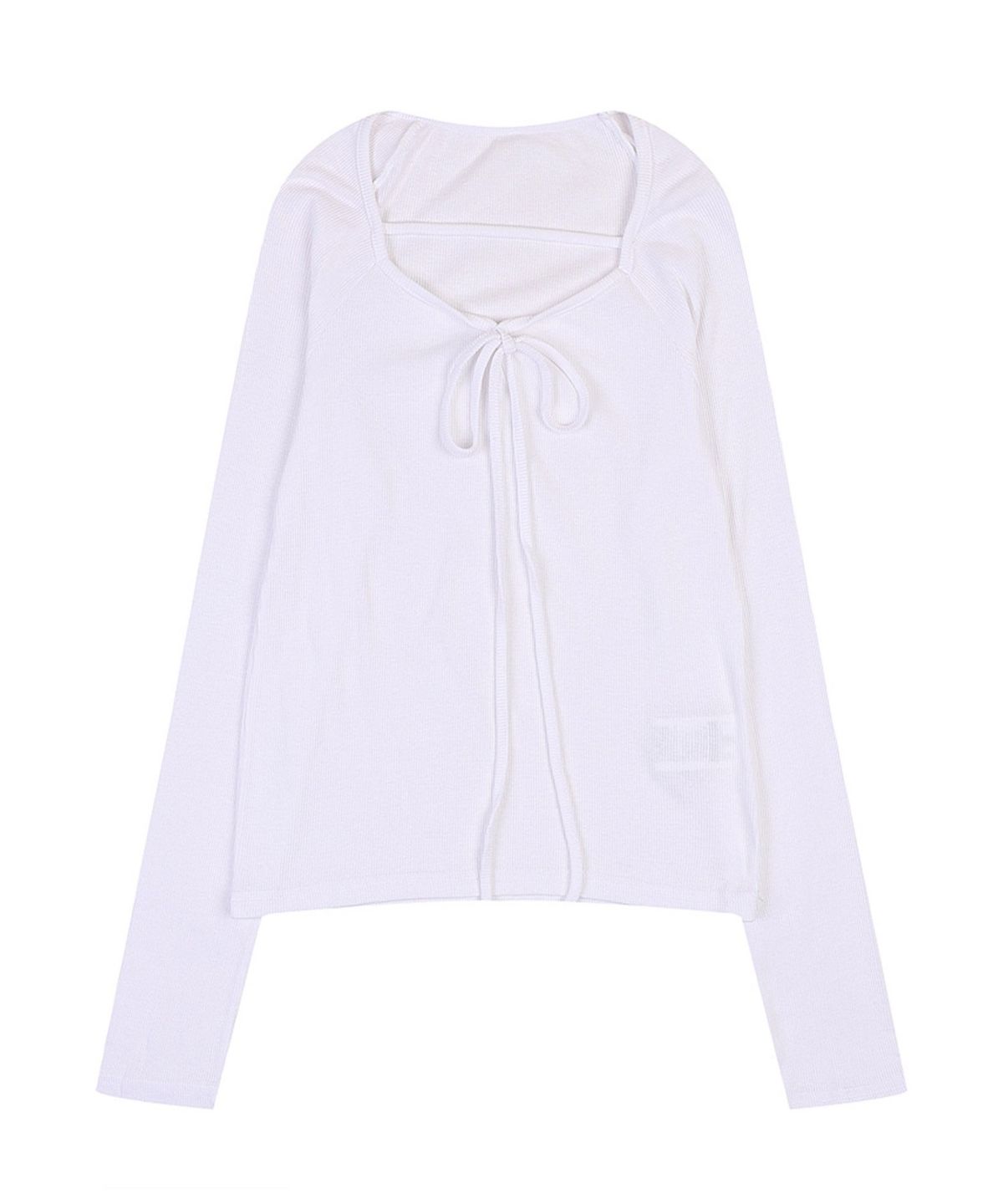 반에이크(VANAKE) 스퀘어넥 티셔츠_VB3XTSUP03Z