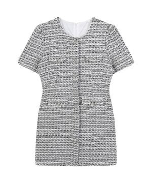 트위드 반팔원피스_VB34OPQ309Z