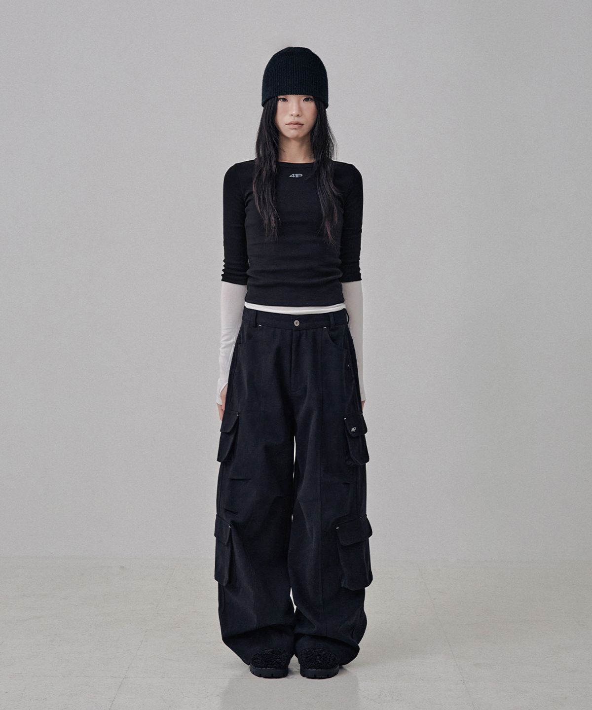 사일프레이(41PRAY) Echo Layer T-shirts Pack / Black