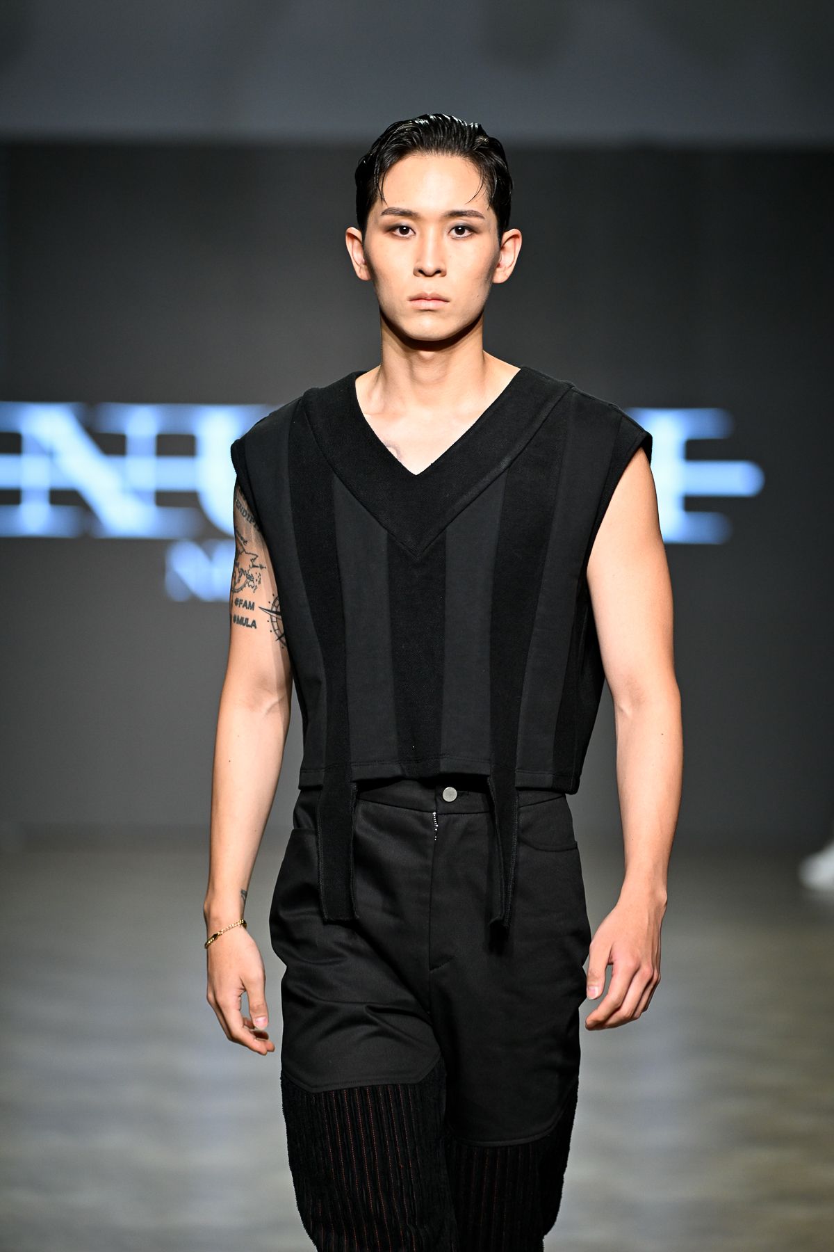뉴이 뉴욕(NUYH NEWYORK) [COLLECTION] 25 S/S H:AN BONDAGE TERRY VEST