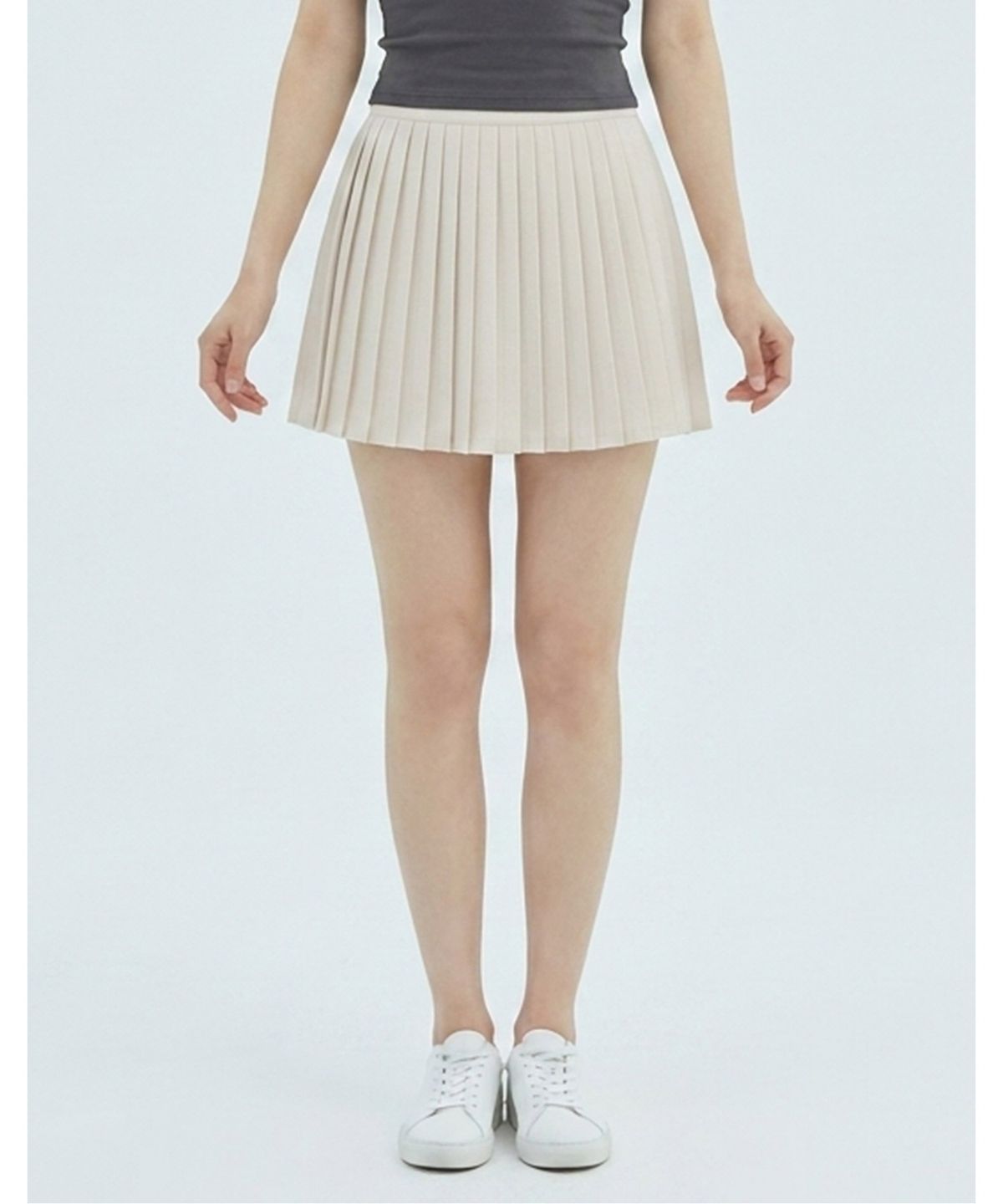 반에이크(VANAKE) 주름미니스커트_VB34SKQ308Z