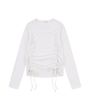 셔링 티셔츠_VB3YTSUP03Z