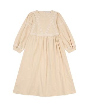 레이스 배색원피스_VB35OPQ301Z