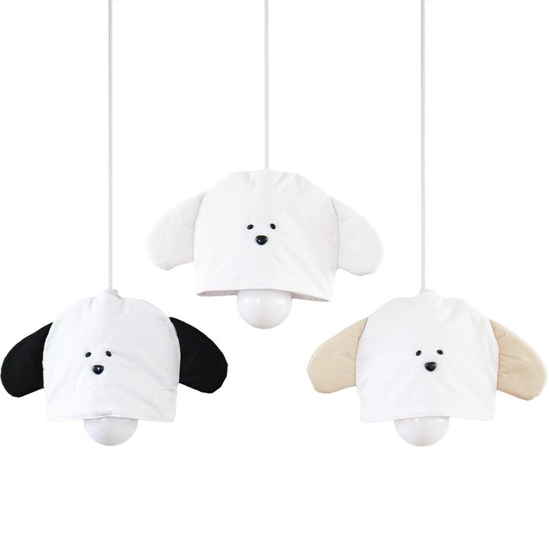 졸린 눈 강아지 램프 조명