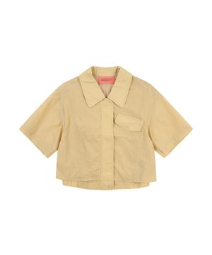 카라 나일론 반팔점퍼_VB37JPMD03Z