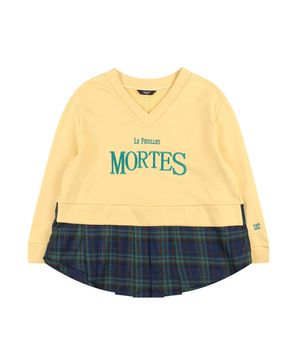 밑단레이어드 티셔츠_VB2XTSUD02Z