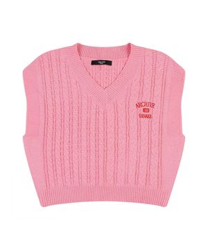 케이블 짜임 니트베스트_VB2YKVMV02Z