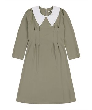 카라배색디자인 원피스_VB2YOPQ311Z