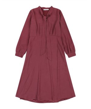 스카프넥 롱원피스_VB31OPM301Z