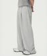 컴포트 원턱 와이드 스웻 팬츠 (MELANGE GREY)