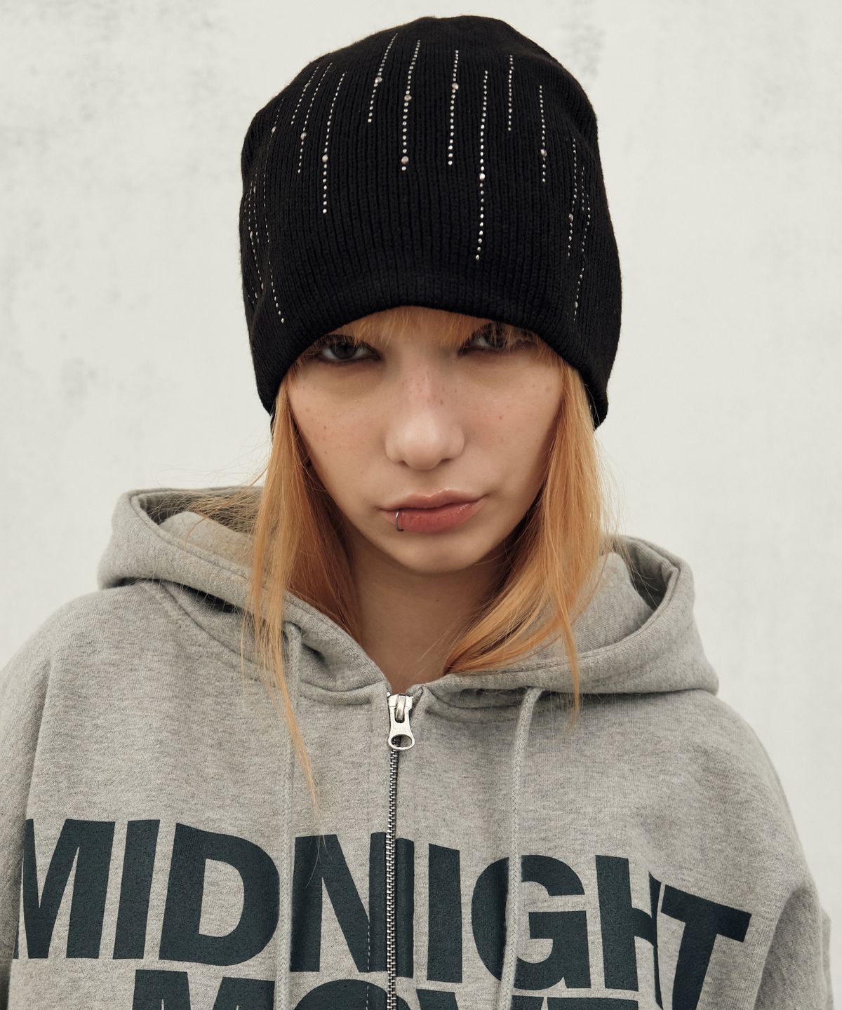 미드나잇 무브(MIDNIGHT MOVE) cb beanie (black)