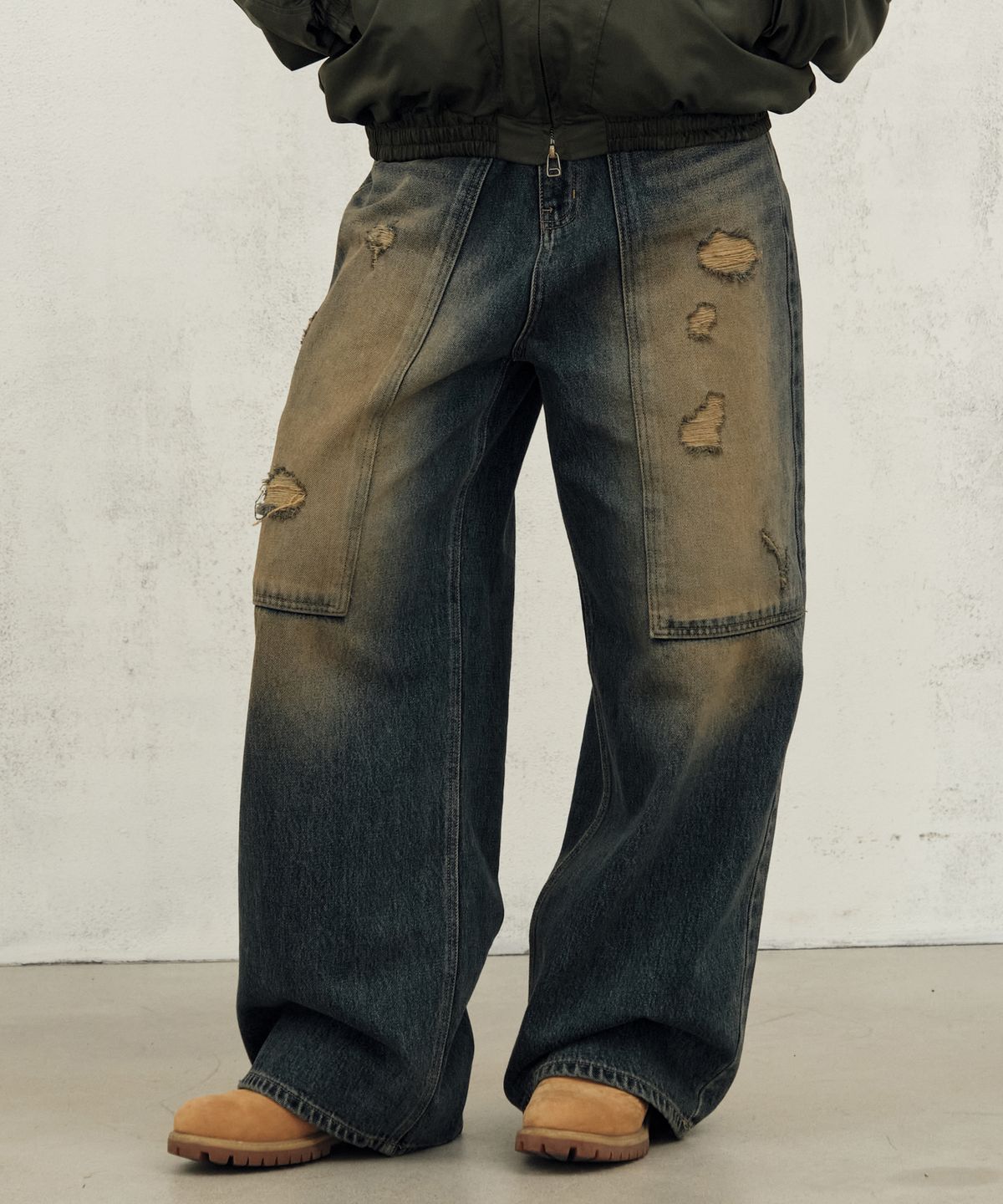 미드나잇 무브(MIDNIGHT MOVE) dg add pants (blue)