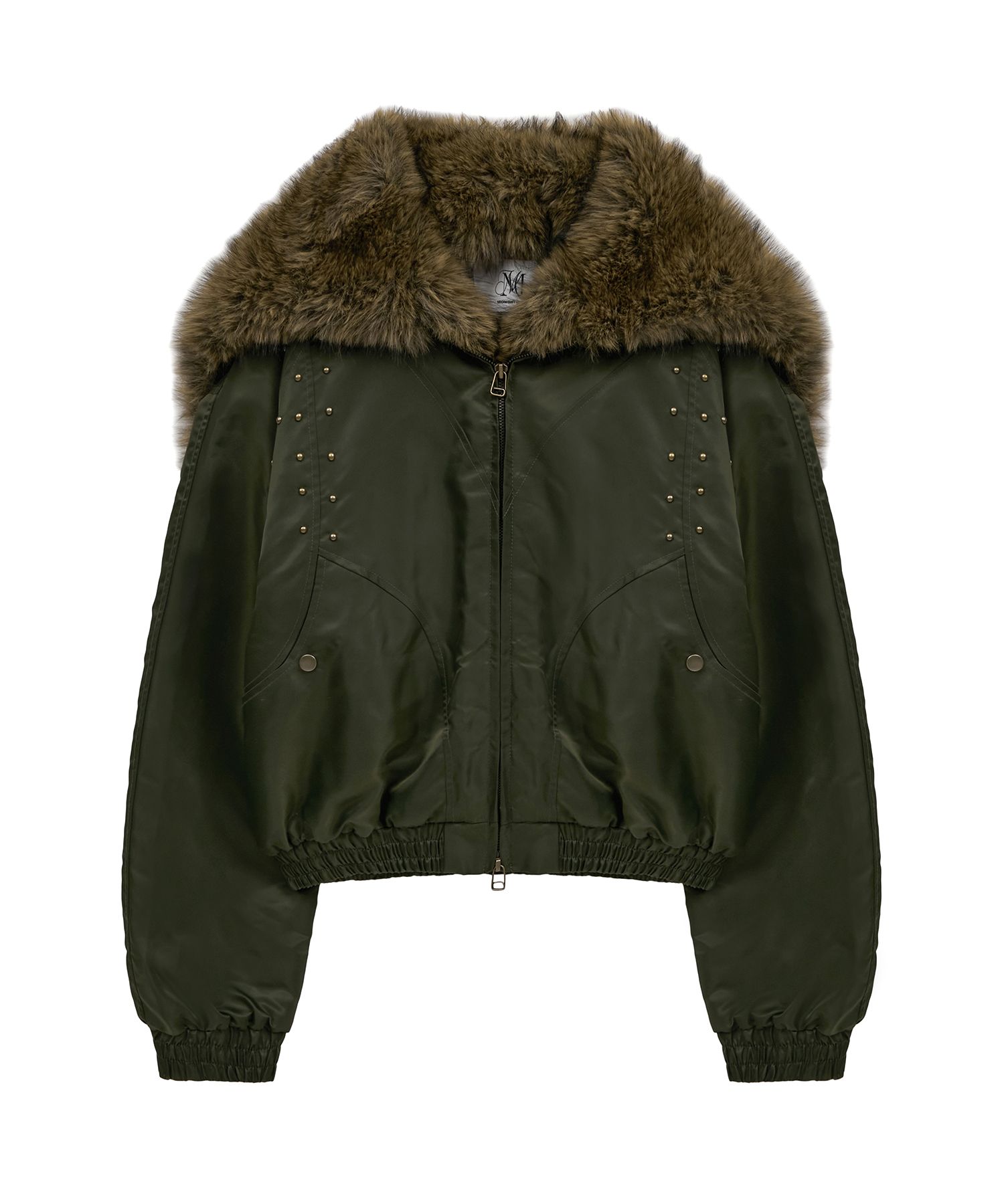 MUSINSA | MIDNIGHT MOVE fur ny jumper (khaki)