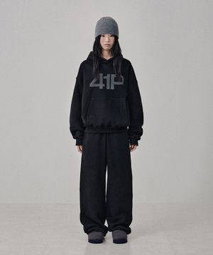41P Brushed Hoodie / Black