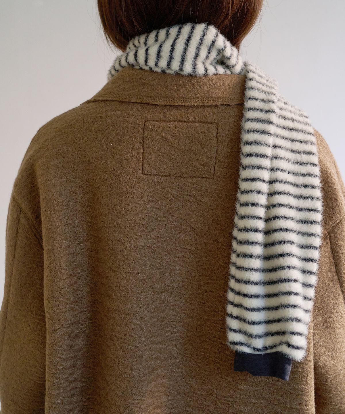 줄리아페페(JULIAPEPE) Stripe Sweat Muffler