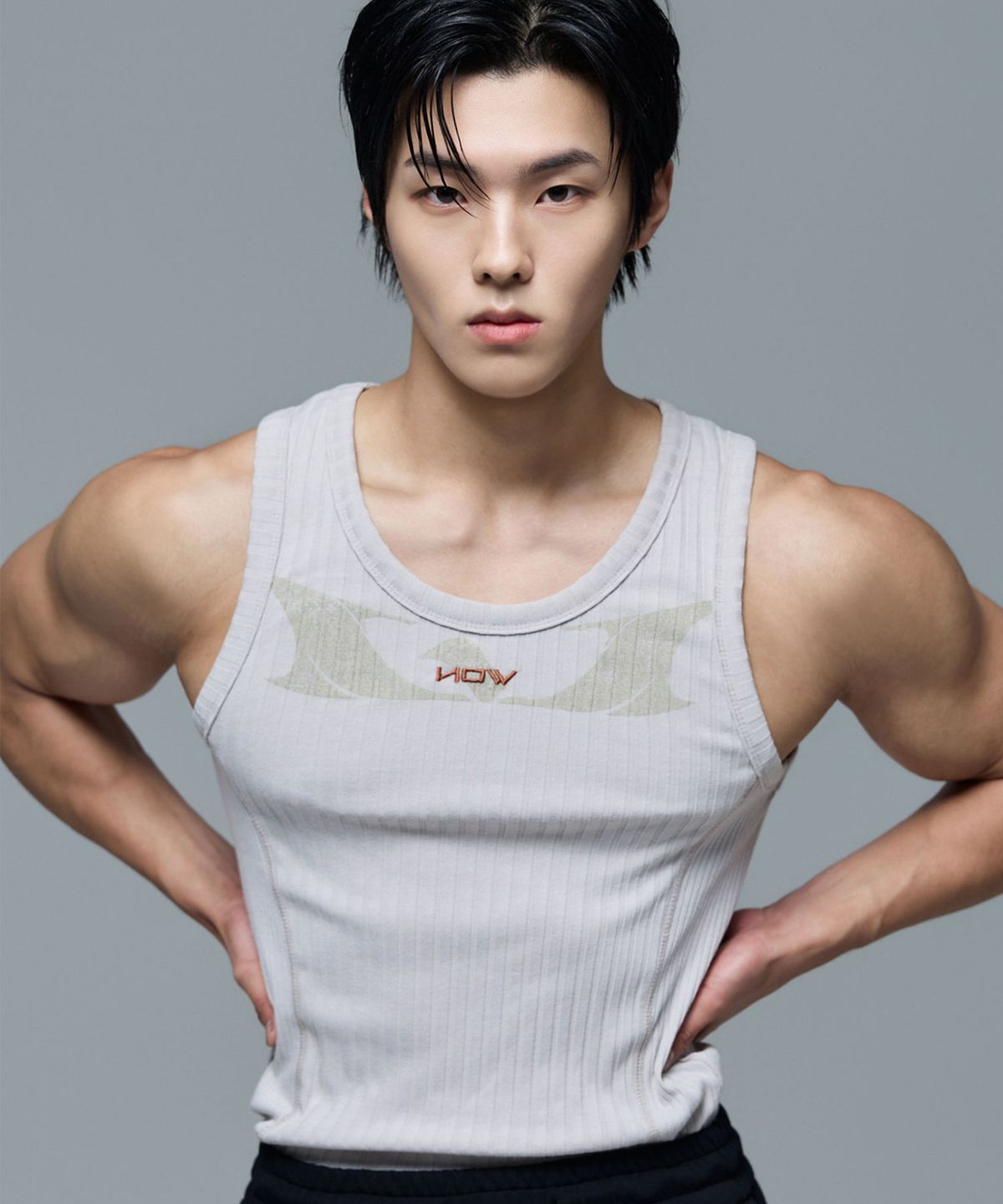원나우(WONINOW) burn fear NOW fit Sleeveless_Oat