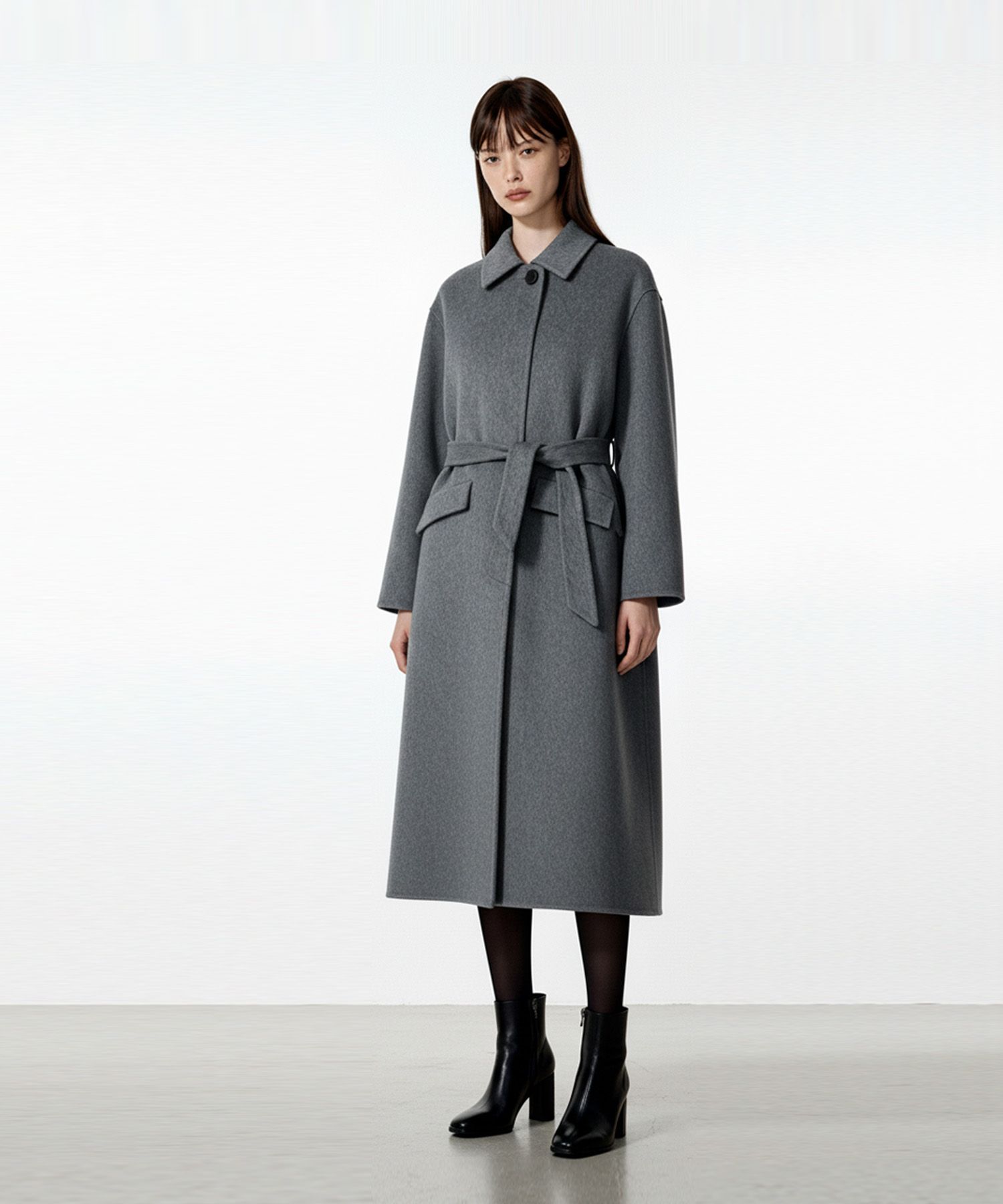 MUSINSA スタンダード カシミア バルマカーン ローブ コート M 工場