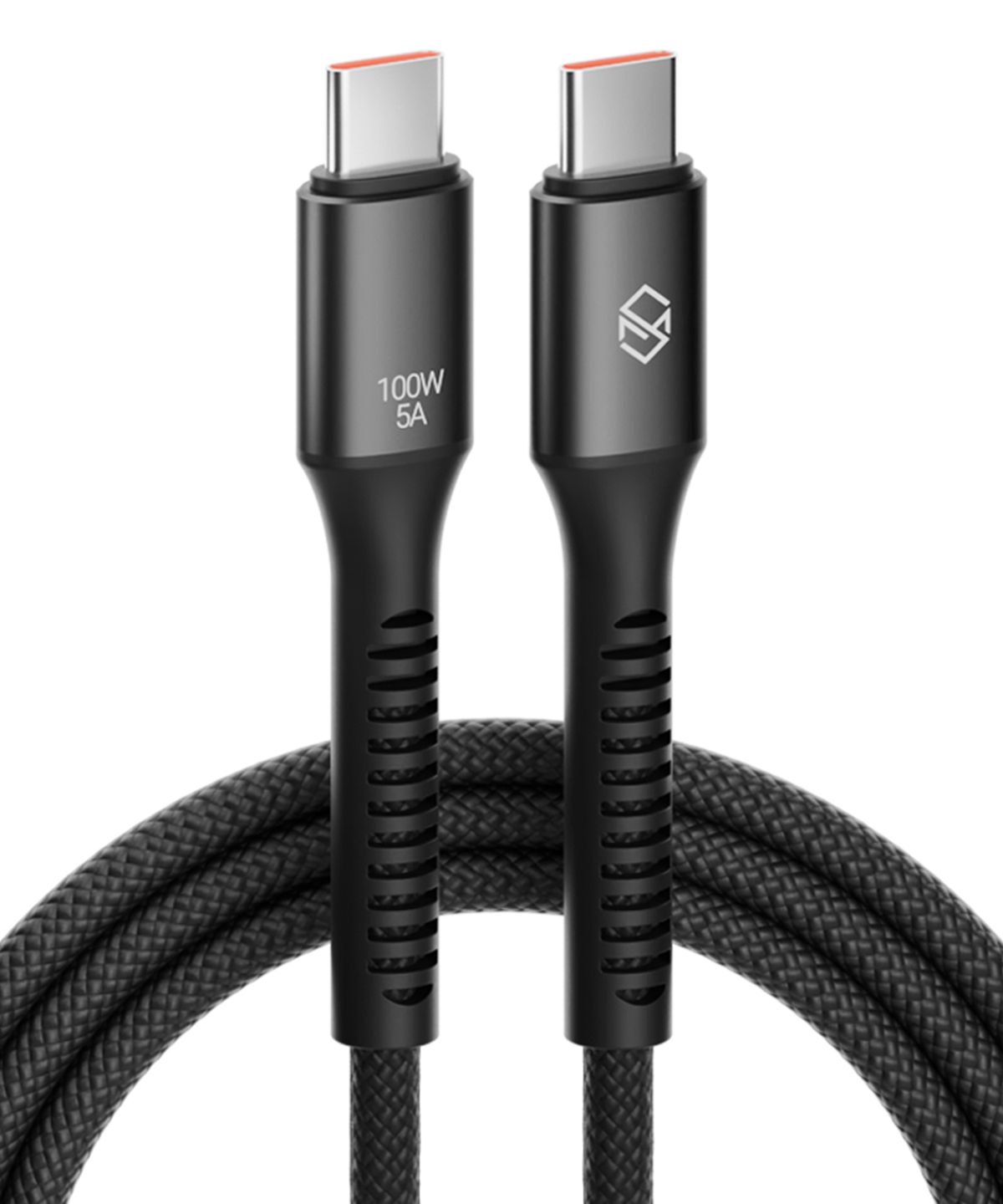 신지모루(SINJIMORU) E-Marker칩 내장 100W 우븐 패브릭 C TO C PD 노트북 태블릿PC 스마트기기 초고속 데이터 전송 충전 케이블