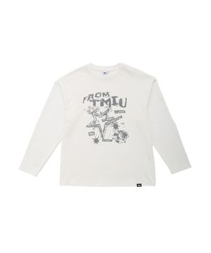 그래픽 루즈 티셔츠