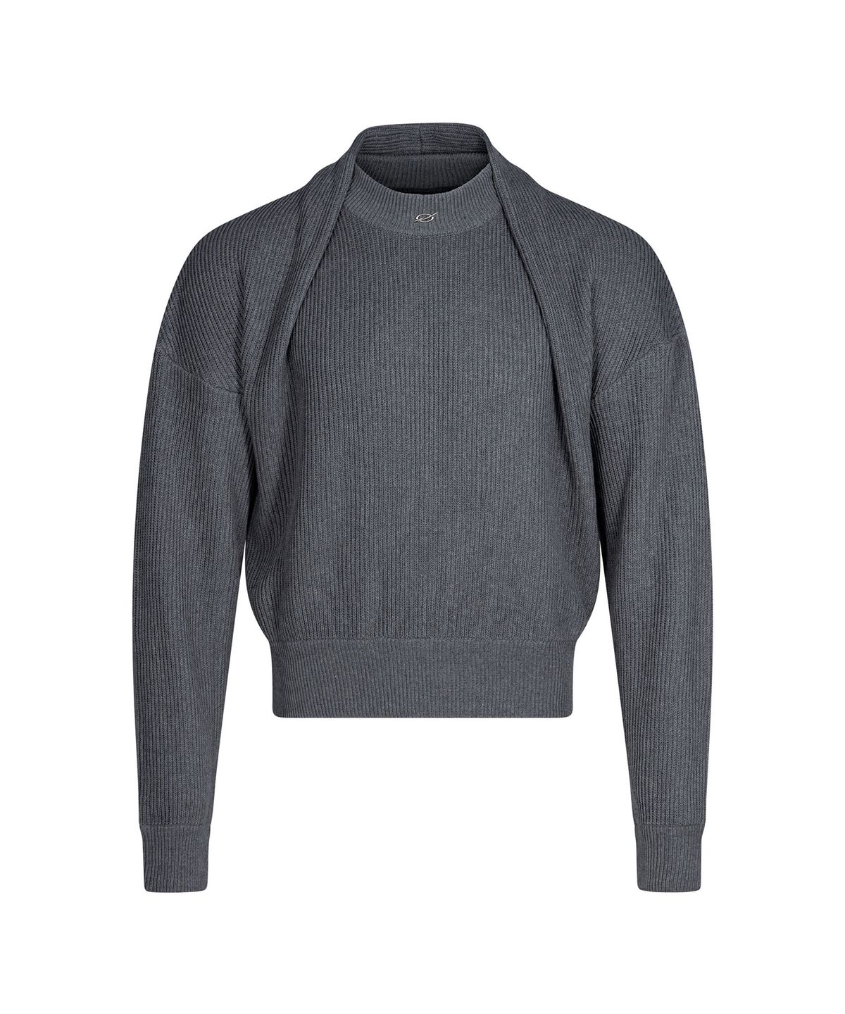 51퍼센트(51PERCENT) Shawl knit - Grey